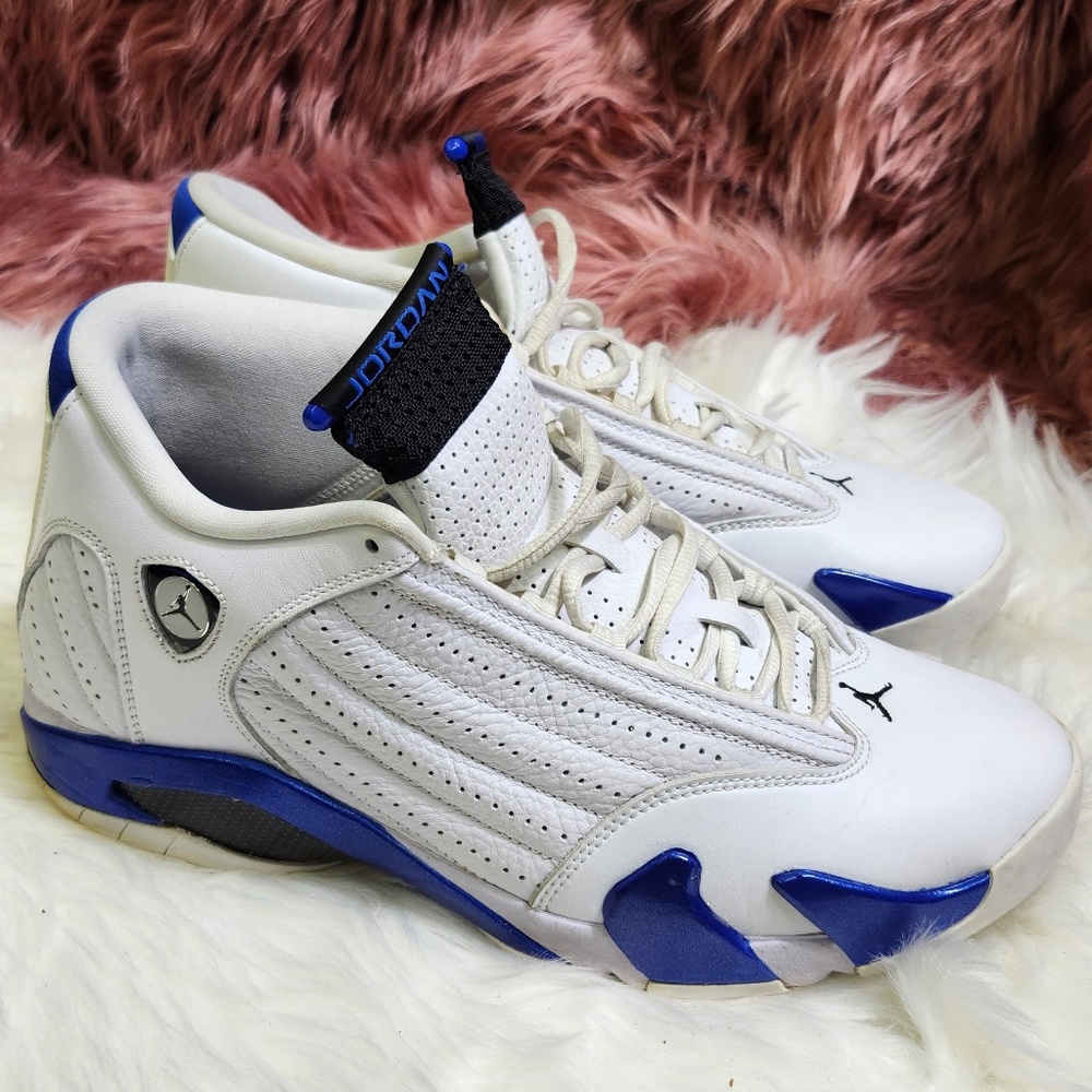 Air Jordan 14 Retro Low “Hyper Royal” 487471-104 | Men’s 10.5 | No Box